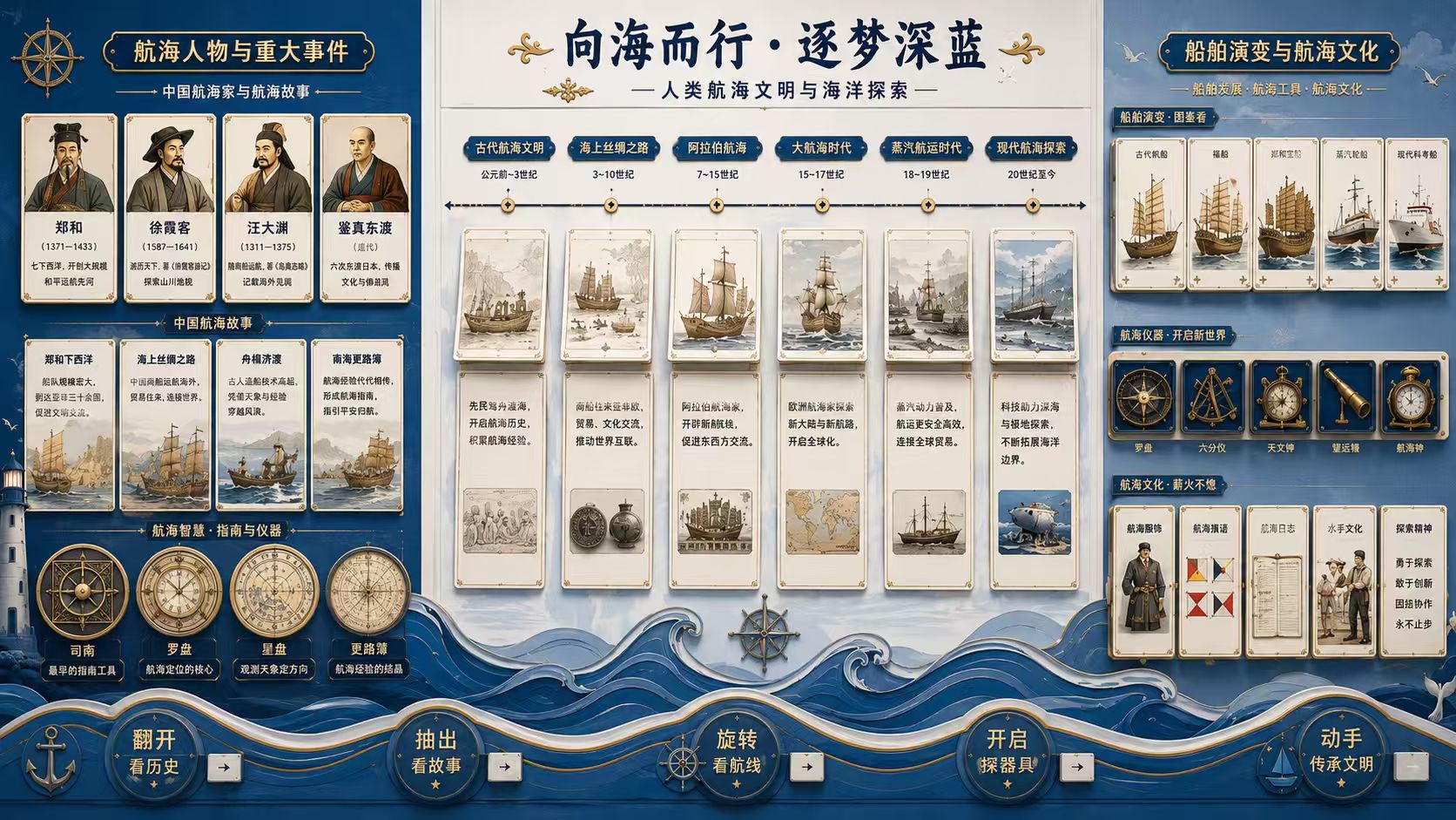 航海历史数字研学空间