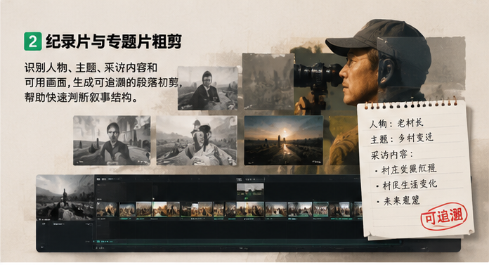 纪录片与专题片粗剪