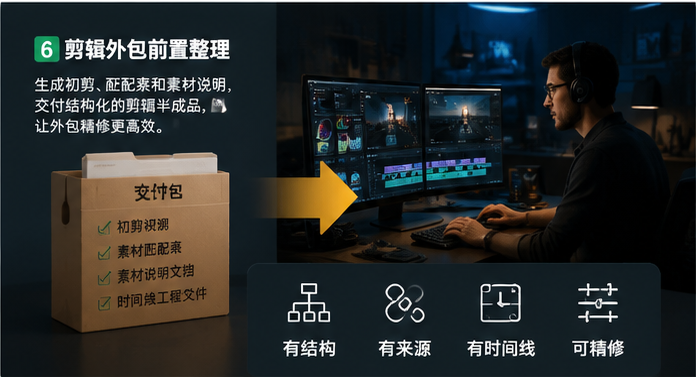 剪辑外包前置整理